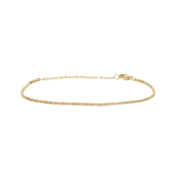 ダニエルウェリントン DANIEL WELLINGTON Elan Twisted Chain Bracelet G ブレスレット アクセサリー DW00400560 レディース ゴールド
